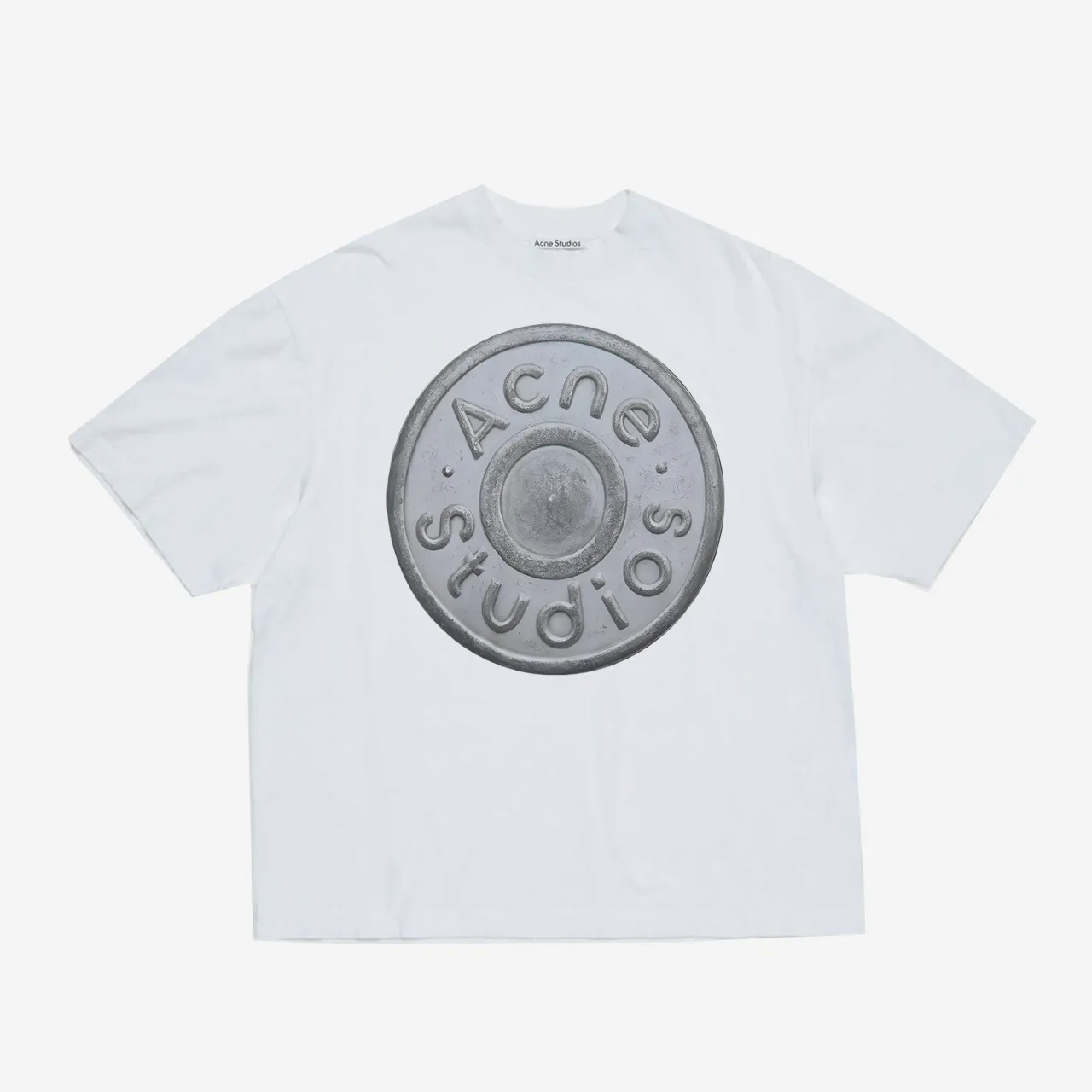 Acne Studios T G Breathable White Black Size XS S M L (59)